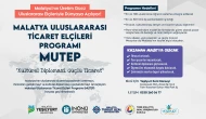Yeşilyurt'ta Malatya Uluslararası Ticaret Elçileri Programı MUTEP