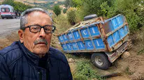 Emekli Polis Traktör Kazasında Hayatını Kaybetti.!