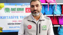 Malatya Umut Kervanı Derneği'nden 100 Öğrenciye Kırtasiye Yardımı