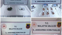 Malatya’da Jandarma Operasyonu: Binlerce Hap ve Esrar Ele Geçirildi