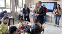 Kaymakam Sungur’dan Öğrencilere Sürpriz Ziyaret..!