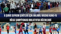 6 Şubat Deprem Şehitleri Anısına Wushu Kung Fu Bölge Şampiyonası