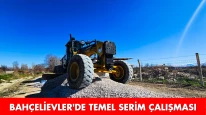 Battalgazi Belediyesinden Bahçelievler’de Temel Serim Çalışması
