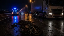 Tırla Çarpışan Motosiklet Sürücüsü Hayatını Kaybetti