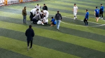Malatya’da Halı Sahada Can Pazarı: Antrenörün Müdahalesi Kurtardı