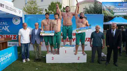 21. Turgut Özal Karakucak Güreşleri'nde Başpehlivan Kılıçsallayan Oldu