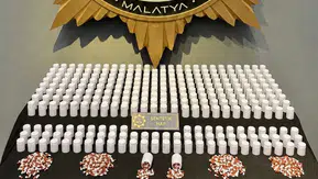 Malatya’da 14 Bin 900 Sentetik Hap Ele Geçirildi.!