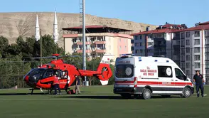 Darende’de Yüksekten Düşen Genç Havayla Sevk Edildi