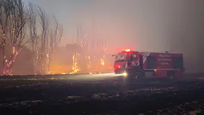 Yeşilyurt Tohma Mahallesi’nde Anız Yangını Korkuttu!