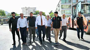 Başkan Geçit'ten Çavuşoğlu'ndaki Asfalt Çalışmalarına İnceleme