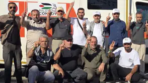 Malatya’dan Filistin Konvoyuna Katılacak 9 Kişi Dualarla Uğurlandı