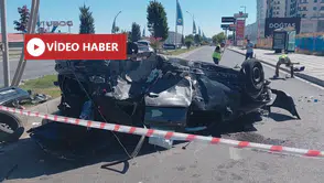 Malatya'da Feci Kaza: Çarpışan Araç Takla Attı, 3 Kişi Yaralandı