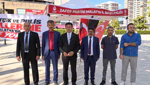 Zafer Partisi Malatya'da İkinci "Şehitlerimize Saygı" Standı
