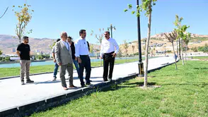 Bayram Taşkın Çarşıbaşı Rekreasyon Alanını İnceledi