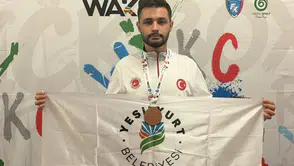 Yeşilyurt Belediyesporlu Ömer Faruk Yılmaz Dünya Üçüncüsü Oldu