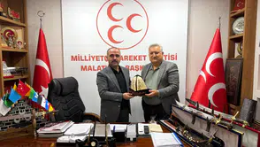 Hamit Özpolat'tan MHP İl Başkanı Turgay Şengönül'e Ziyaret