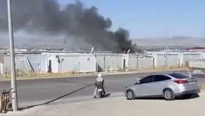 Boş Konteynerde Çıkan Yangın Korkuttu: Ekipler Söndürdü