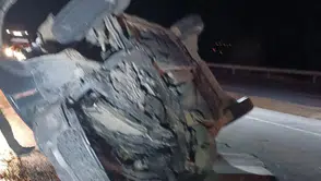 Hekimhan-Malatya Yolunda Cip Beton Mikserine Çarptı: 3 Yaralı