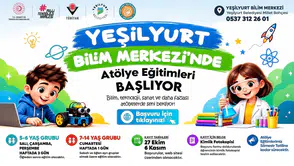 Yeşilyurt Bilim Merkezi’nde Yeni Dönem Kayıtları Başladı