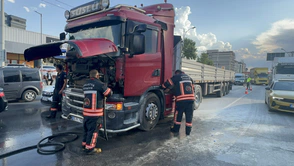 Beton Mikserinin Hızlı Müdahalesi Facianın Önüne Geçti!