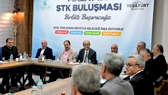 Yeşilyurt’ta STK’larla Ortak Akıl Toplantısı: Başkan Geçit Katılımı