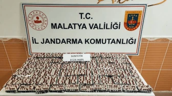Yeşilyurt’ta Jandarmadan 4 Bin 438 Sentetik Hap Operasyonu