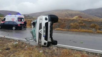 Malatya-Kayseri Karayolu’nda Tek Taraflı Trafik Kazası: 6 Yaralı