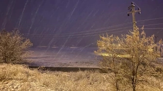 Hekimhan–Kangal Karayolu Yoğun Kar Yağışı Geçici Trafiğe Kapatıldı