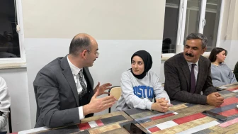 Kaymakam Sungur, Fen Lisesi Pansiyonunda Öğrencilerle Bir Araya Geldi