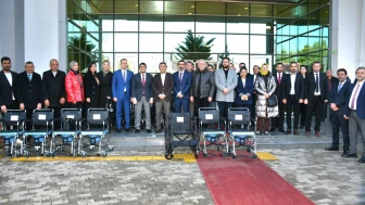 MAGİNDER Eğitim Araştırma Hastanesine 50 Tekerlekli Sandalye Bağışı