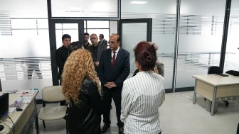 Başkan Geçit, Aile merkezindeki hizmetleri inceledi