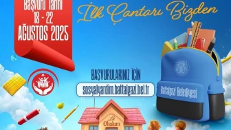 Battalgazi Belediyesi’nden ailelere kırtasiye desteği