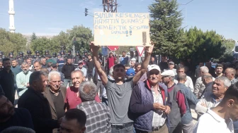 Malatya Doğanşehir'de Su Sıkıntısı Erkeneklileri Sokağa Döktü