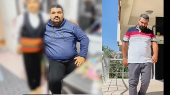 Sağlıklı hayat merkeziyle 8 ayda 38 kilo verdi