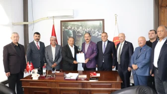 MHP Heyetinden MESOB Başkanı Keskin’e ziyaret