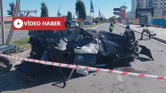 Malatya'da Feci Kaza: Çarpışan Araç Takla Attı, 3 Kişi Yaralandı