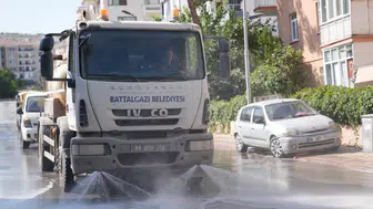 Battalgazi’de Temizlik Çalışmaları: Başharık ve Orduzu Pırıl Pırıl!