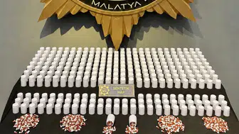 Malatya’da 14 Bin 900 Sentetik Hap Ele Geçirildi.!