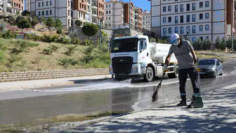 Battalgazi'de Temizlik Çalışmaları Farklı Noktalarda Sürüyor