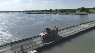 Malatya 2. Ordu Komutanlığından Suriye'ye Yüzer Köprü