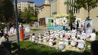 Malatya’da Çocuklardan “Hayat Namazla Güzeldir” Yürüyüşü