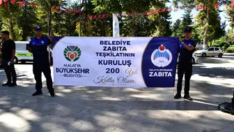 Malatya'da Zabıta Teşkilatının 200. Kuruluş Yılı Kutlandı