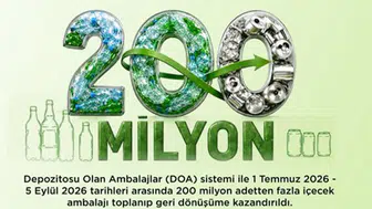 "205 Milyon Ambalaj, Geri Dönüşüm Sürecinde Yeniden Hayat Buldu"