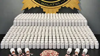 Malatya'da Narkotik Operasyonu: 46 Bin Hap Ele Geçirildi