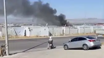Boş Konteynerde Çıkan Yangın Korkuttu: Ekipler Söndürdü