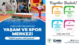 Yeşilyurt’ta Spor Dönemi: Yaşam ve Spor Merkezi Kayıtları Başladı