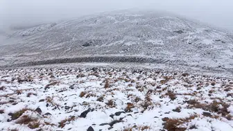 Malatya’da Kışın İlk Habercisi Yama Dağı Oldu İlk Kar Düştü