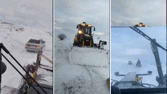 Darende’de Kar Esareti: Yollar Kapandı, Eğitime Ara Verildi