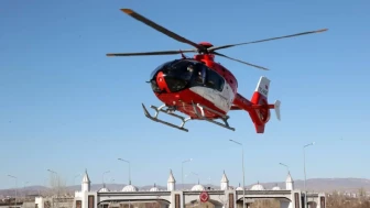 1,5 Yaşındaki Çocuk Helikopter Ambulansla Malatya’ya Sevk Edildi