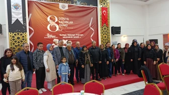 Darende'de 8 Mart'a Özel Dev İftar: 600 Kadın Bir Araya Geldi